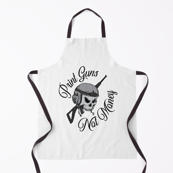 Item preview, Print Guns Not Money - Skull Army designed and sold by Desandu.