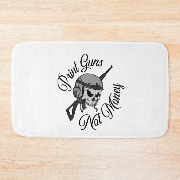 Item preview, Print Guns Not Money - Skull Army designed and sold by Desandu.