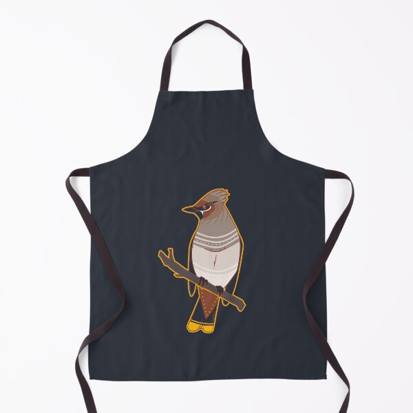 Item preview, Avian August 15 - Bohemian Waxwing designed and sold by KeesKiwi.