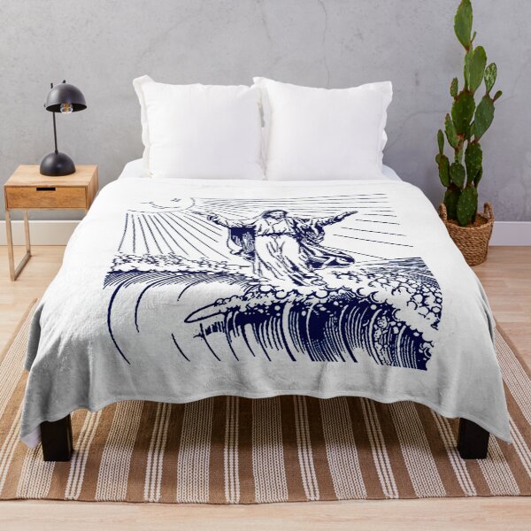 Item preview, Surfing Jesus designed and sold by shopMACSHIP.