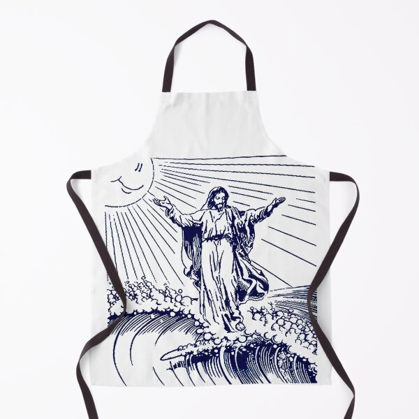 Item preview, Surfing Jesus designed and sold by shopMACSHIP.