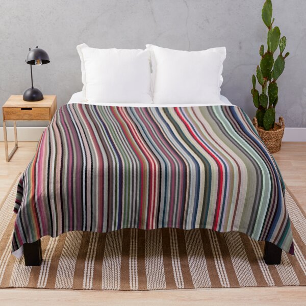 Item preview, Traditional Contemporer Scandinavian Pattern Wavy Vertical Tripes Line designed and sold by MyArt23.