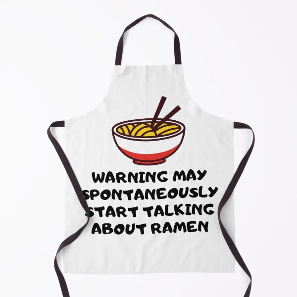 Item preview, Warning May Spontaneously Start Talking About Ramen designed and sold by MountainD.