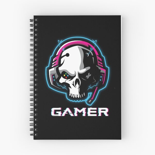 Item preview, Gaming skull designed and sold by Dude2020.