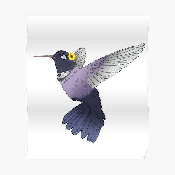 Hinata Hummingbird Poster