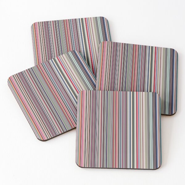 Item preview, Traditional Contemporer Scandinavian Vertical Tripes Line Pattern designed and sold by MyArt23.