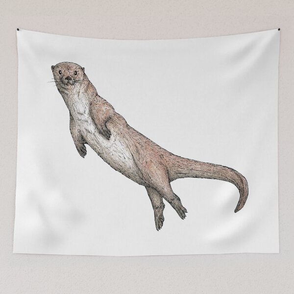 Artikelvorschau, Flussotter entworfen und verkauft von JAX-Designs.