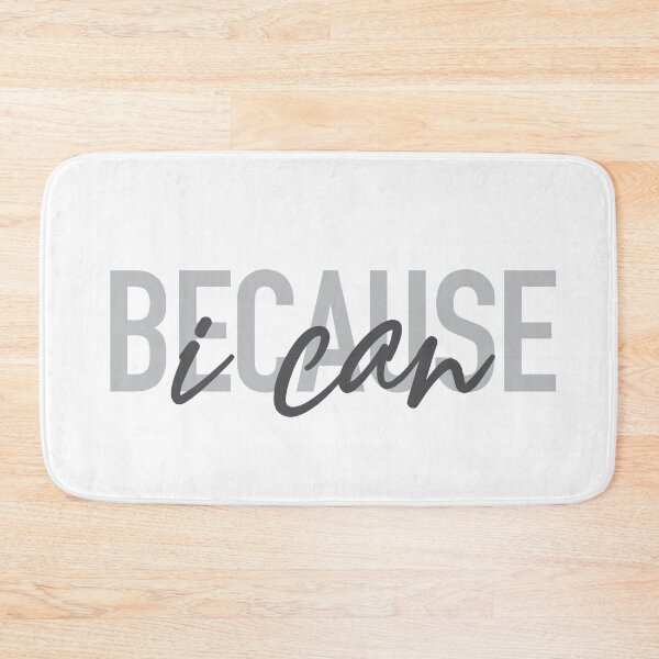 Item preview, Simple, modern, cool, urban typographic design of Because I can designed and sold by theendup.