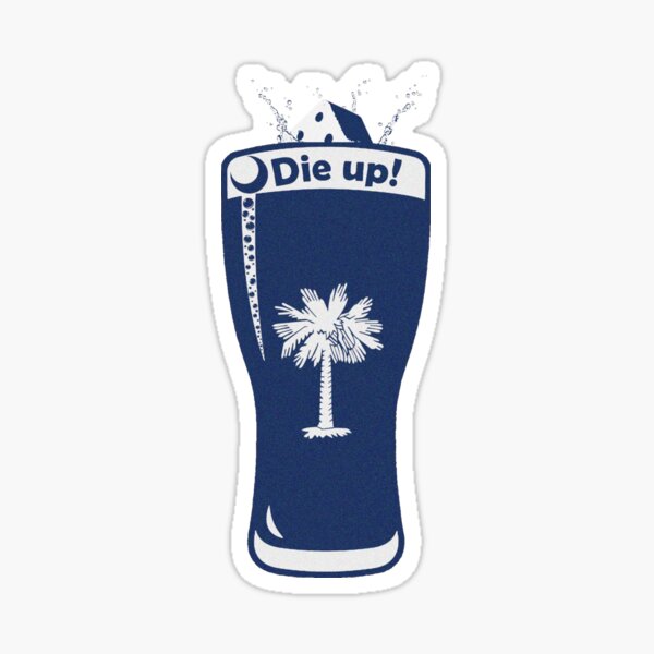 Item preview, South Carolina Flag, Beer Die, Snappa, Die up designed and sold by CO-Essentials.