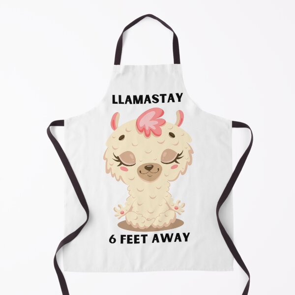 Item preview, Llamastay 6 feet away designed and sold by YuneDesigns.