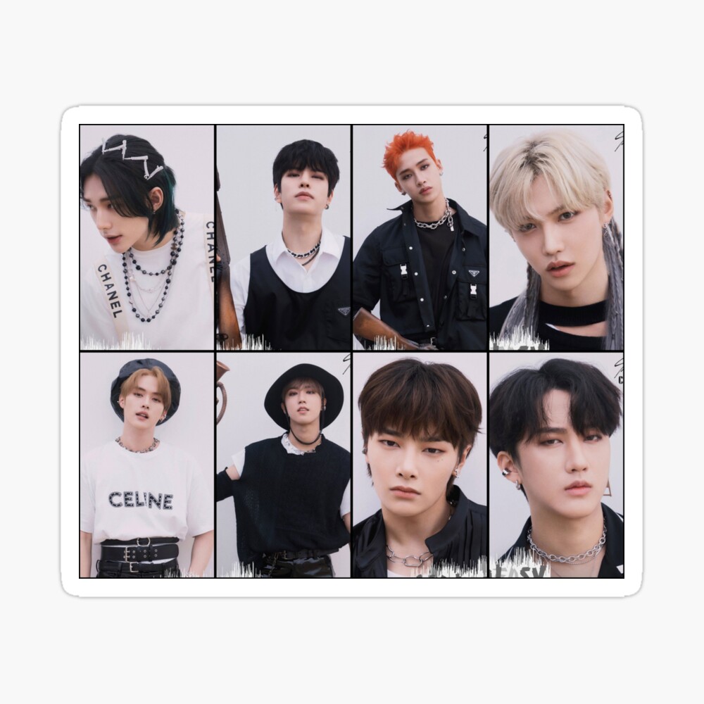 stray kids noeasy 1 canvas print by seoulkpop redbubble