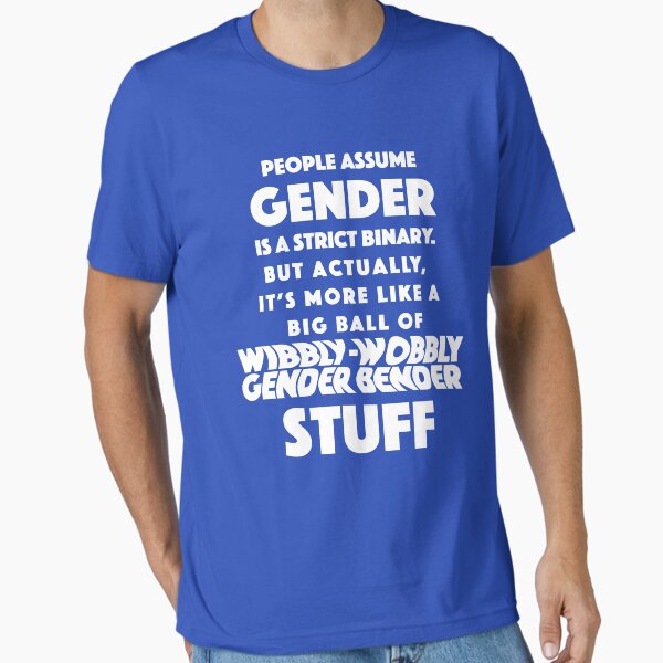 Item preview, Wibbly Wobbly Gender Bender designed and sold by CistemFighter.