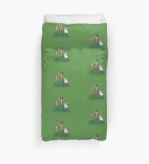 Carrot competition Duvet Cover
