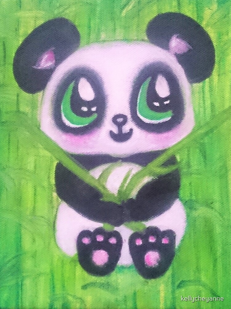 Bamboo Panda Sticker By Kellycheyanne Redbubble 