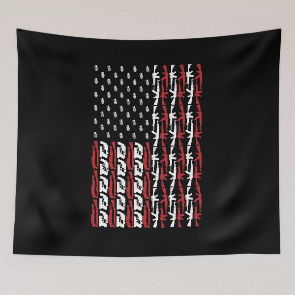 Item preview, American Flag of Guns designed and sold by Desandu.
