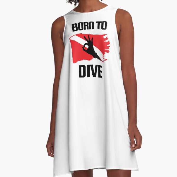 Item preview, Born to Dive - Scuba Diving - Diver - Dive Flag designed and sold by ArtbyPau.