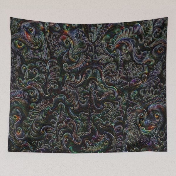Item preview, Surreal Peacock Pattern | Surreal Paisley Peacock TM11 designed and sold by triciakitty.