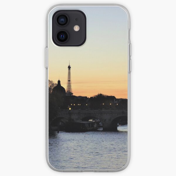 Pont-Neuf at sunset, Paris iPhone Soft Case