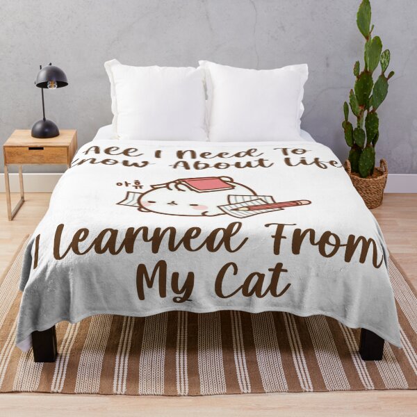 Item preview, All I Need To Know About Life I Learned From My Cat funny cat designed and sold by norland.