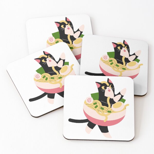 Item preview, Myamyeon | Ramen | ramyeon  Anime Cat designed and sold by Dryyfryy.