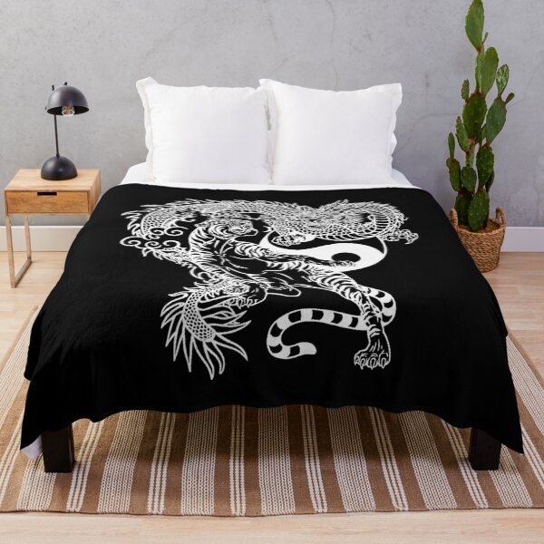 Item preview, Chines Dragon and Tiger Tattoo Graphic Yin and Yang Symbol designed and sold by enjoytheshirt.
