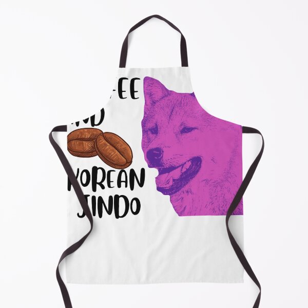 Item preview, Coffee And Korean Jindo Dog designed and sold by Beluved.