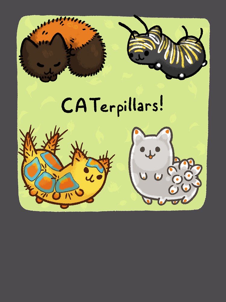 Thumbnail 6 of 6, Premium Oversized Hoodie, CAT-erpillars designed and sold by RaspberryMoon.