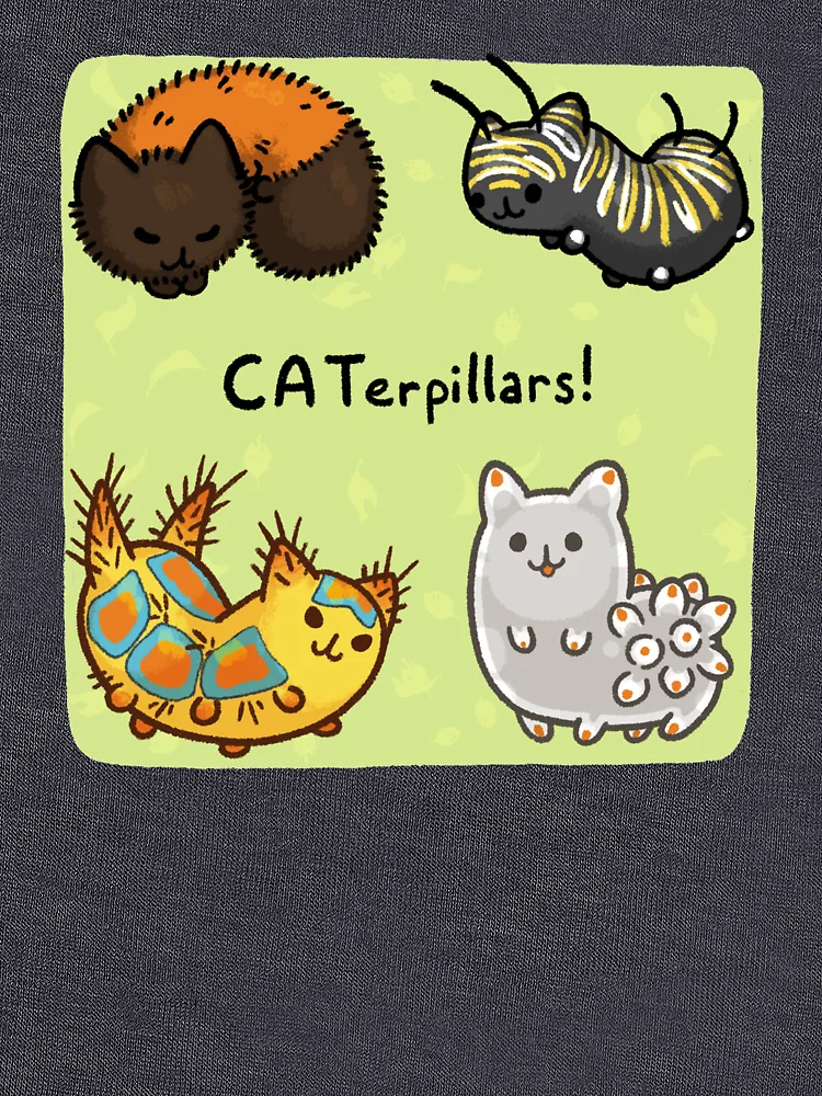 Thumbnail 6 von 6, Leichter Pullover, CAT-erpillars designt und verkauft von RaspberryMoon.