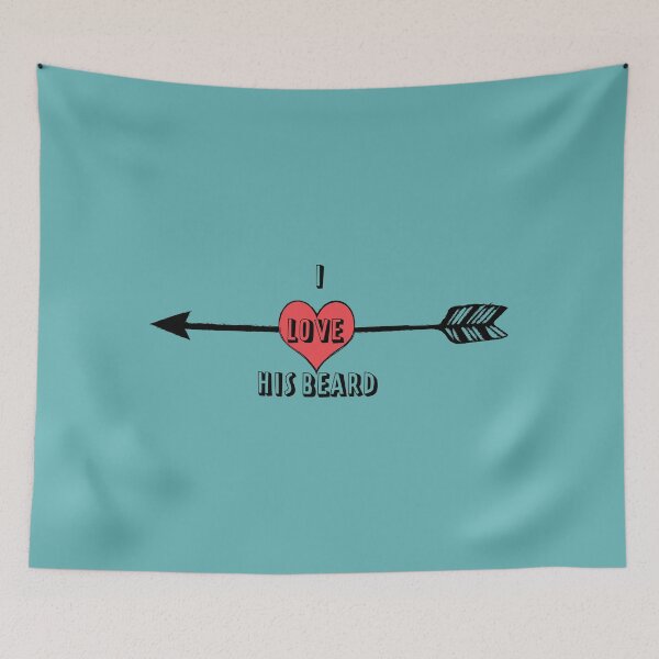 Item preview, I love his beard designed and sold by LPDesignsUK.
