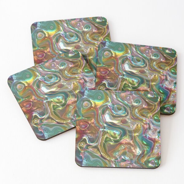 Item preview, Bright coloured luminous abstract pattern  designed and sold by Valdilana.