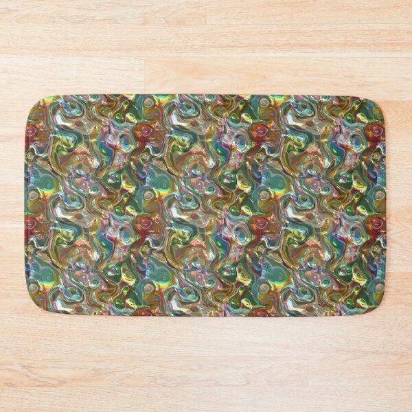 Item preview, Bright coloured luminous abstract pattern  designed and sold by Valdilana.
