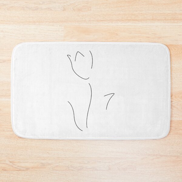 Item preview, Minimalist Line Art Tulip designed and sold by CiaraPrints.