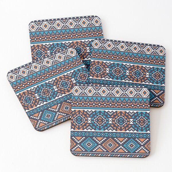 Item preview, Ndebele Fashion Tribal Pattern | African Style Geometry Art   designed and sold by Agmari.