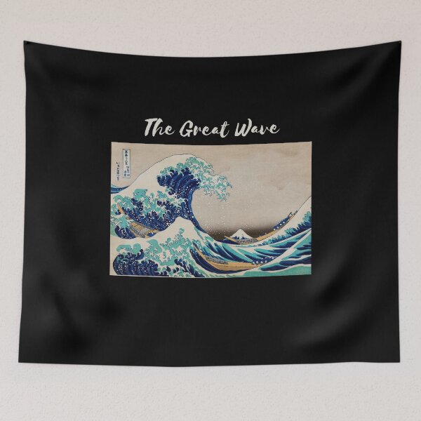 Item preview, The Great Wave  | Japanese Artist T-Shirt designed and sold by D-Shirt-More.