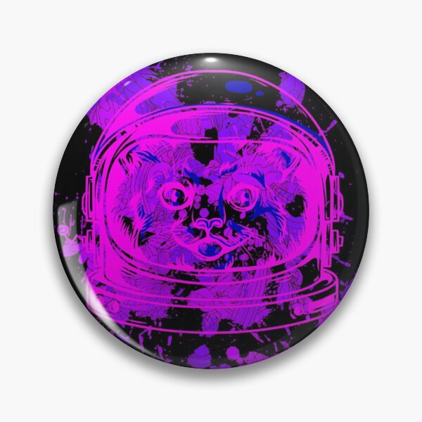 Item preview, Purple Space Cat  designed and sold by Verdant Rose Studio.