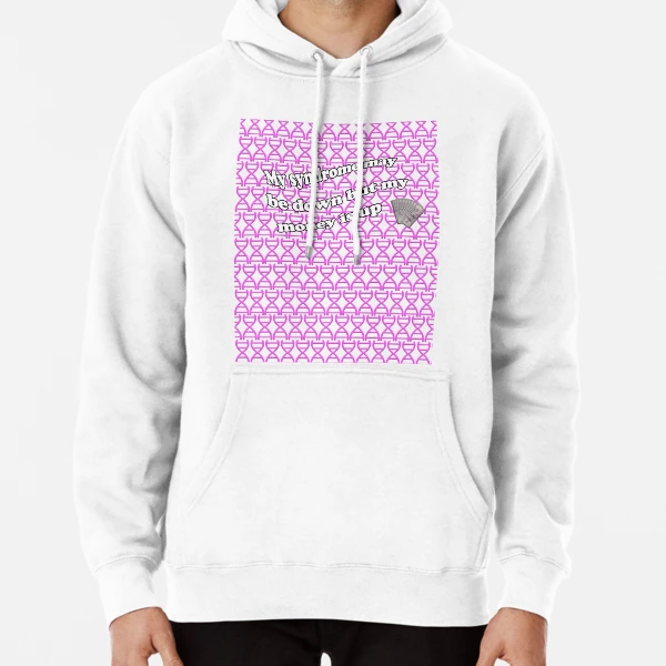 1 800 Hotline Bling Hoodie Sweatshirt Pullover Light Pink Hotline