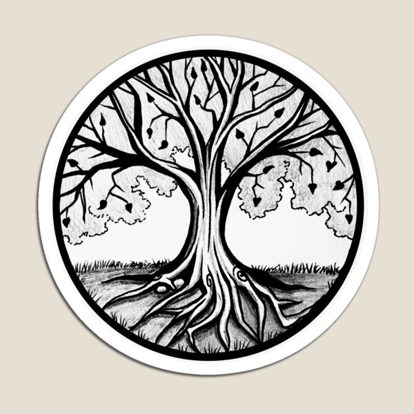 Thriving Tree Magnet
