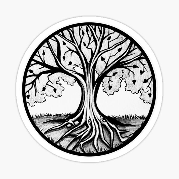 Thriving Tree Sticker