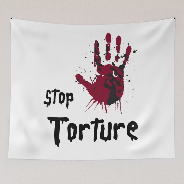 Item preview, Stop Torture. Human Rights Activist designed and sold by Rebel-Design.