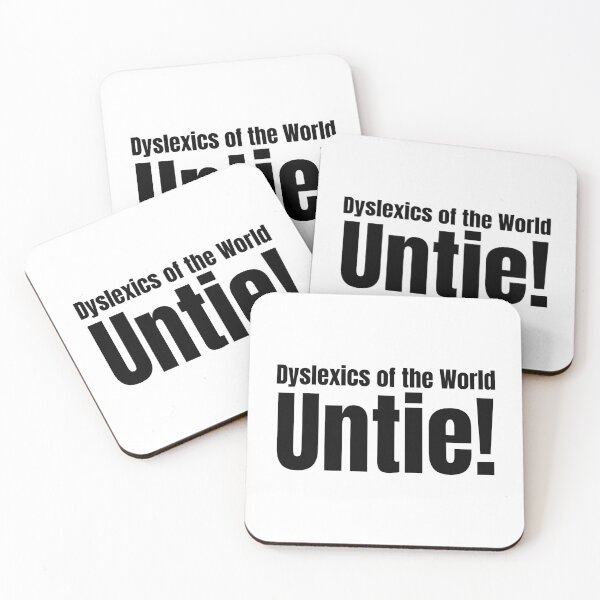 Item preview, Dyslexics of the World... Untie! designed and sold by Banjoseph.