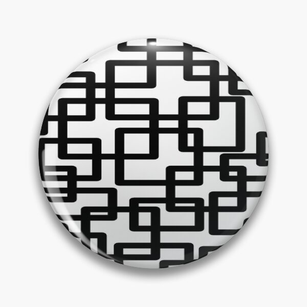 Item preview, Rectangle And Square Geometry Pattern designed and sold by ZubiyaArt.