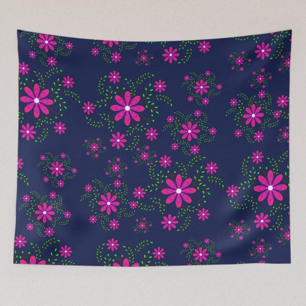 Item preview, colorful rose flowers pattern designed and sold by DKR-design.