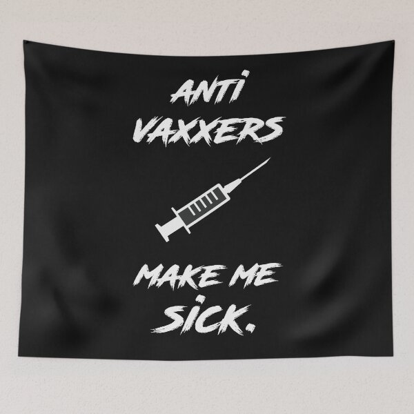 Item preview, anti vaxxers make me sick designed and sold by Chicledechoclo.