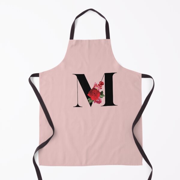 Item preview,  Black Floral Letter M | English Alphabet Series  designed and sold by BYNANA80.