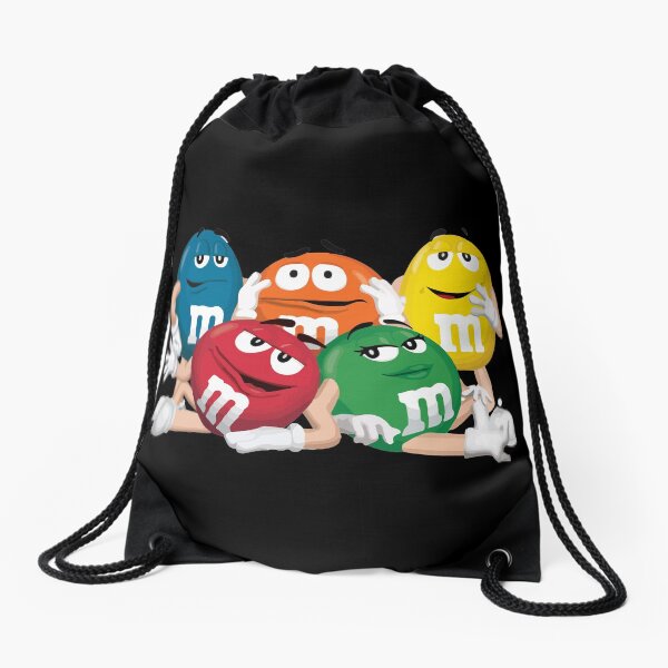 MandM Character Collection Drawstring Bag