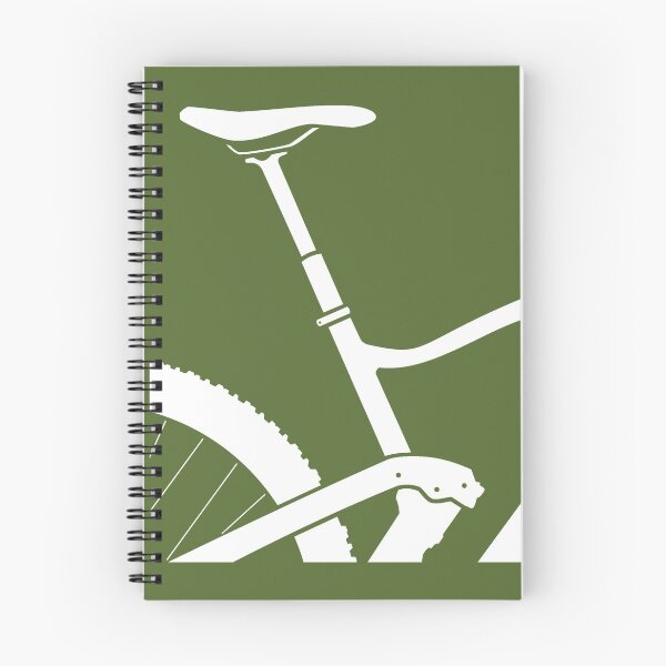 Item preview, White Mountainbike Rear View designed and sold by RabeDesigns.