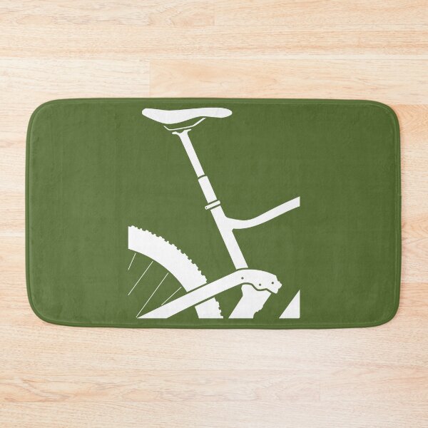Item preview, White Mountainbike Rear View designed and sold by RabeDesigns.