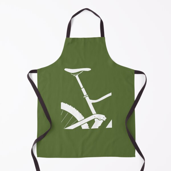 Item preview, White Mountainbike Rear View designed and sold by RabeDesigns.