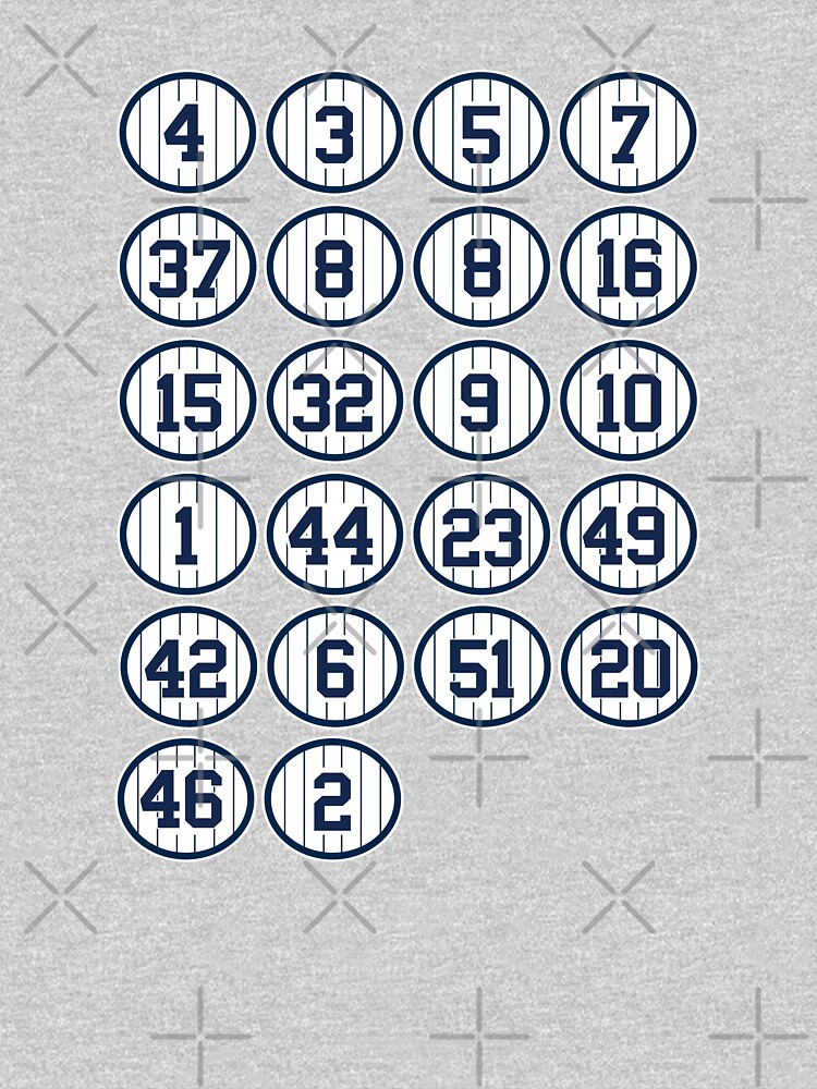 THE NEW YORK RETIRED NUMBERS MONUMENT PARK VINTAGE SHIRT AND STICKER  Sticker for Sale by FitRight