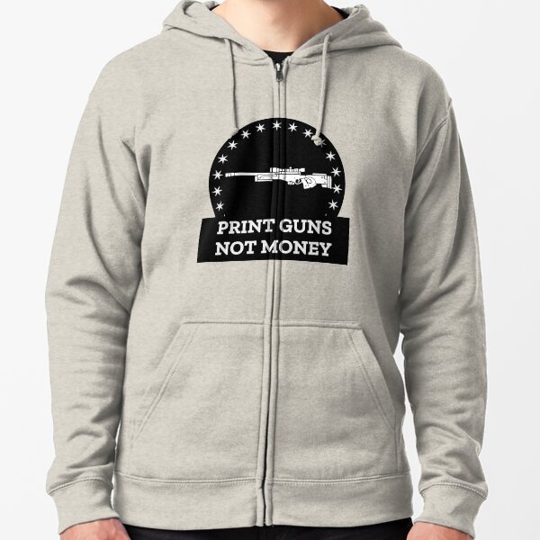 Item preview, PRINT GUNS NOT MONEY designed and sold by SnoperFashion.